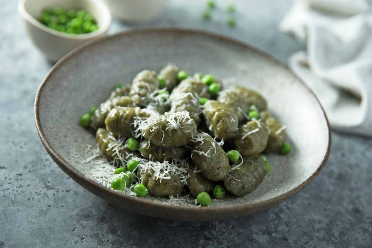 Gnocchi di piselli