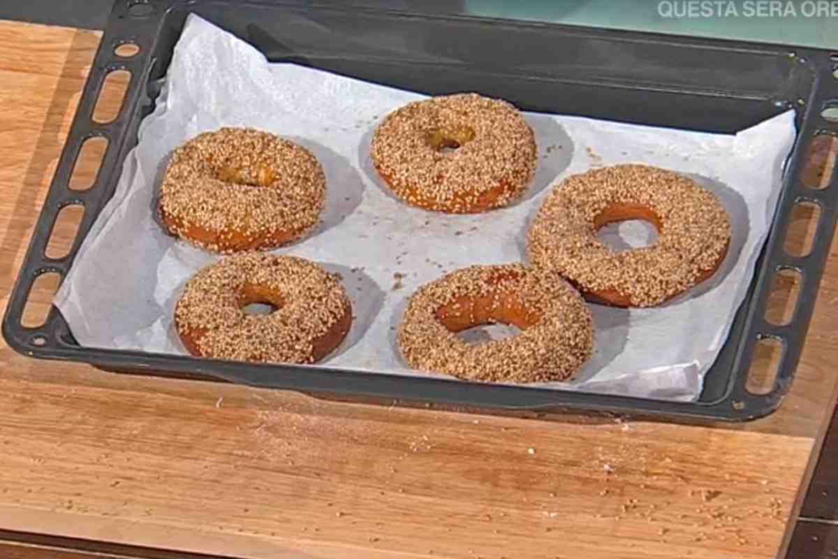 Bagel in teglia