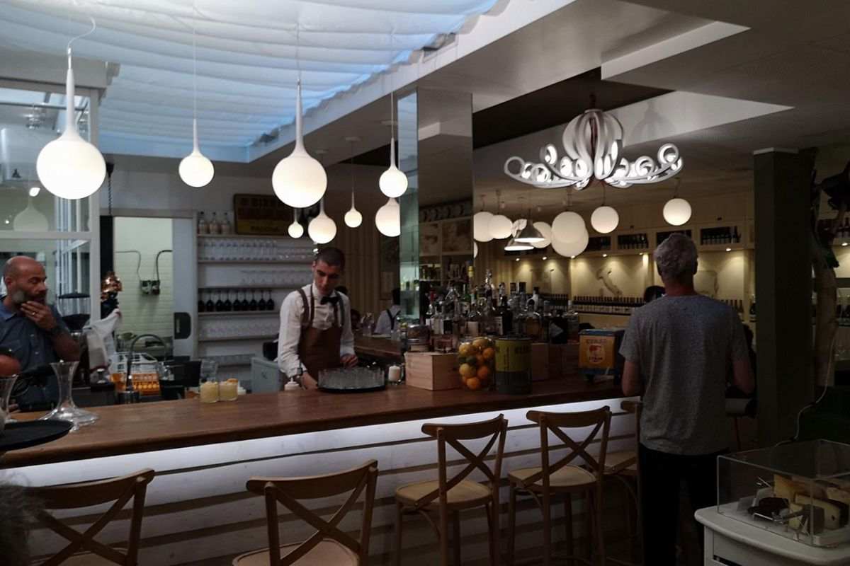 La sala del ristorante di Padova che ha sollevato polemiche