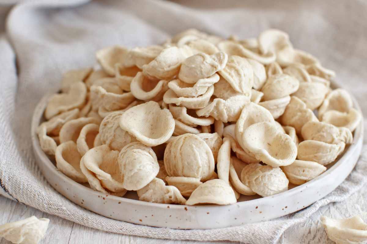 Orecchiette crude