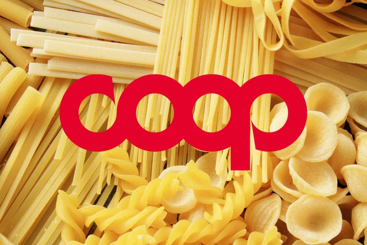 pasta con logo coop