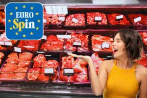 banco carne logo eurospin donna