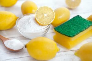 bicarbonato e limone
