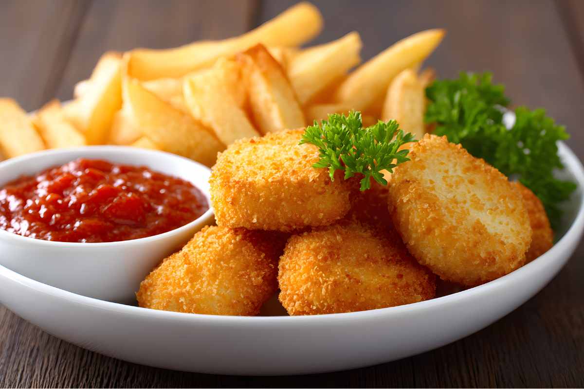 piatto di nuggets