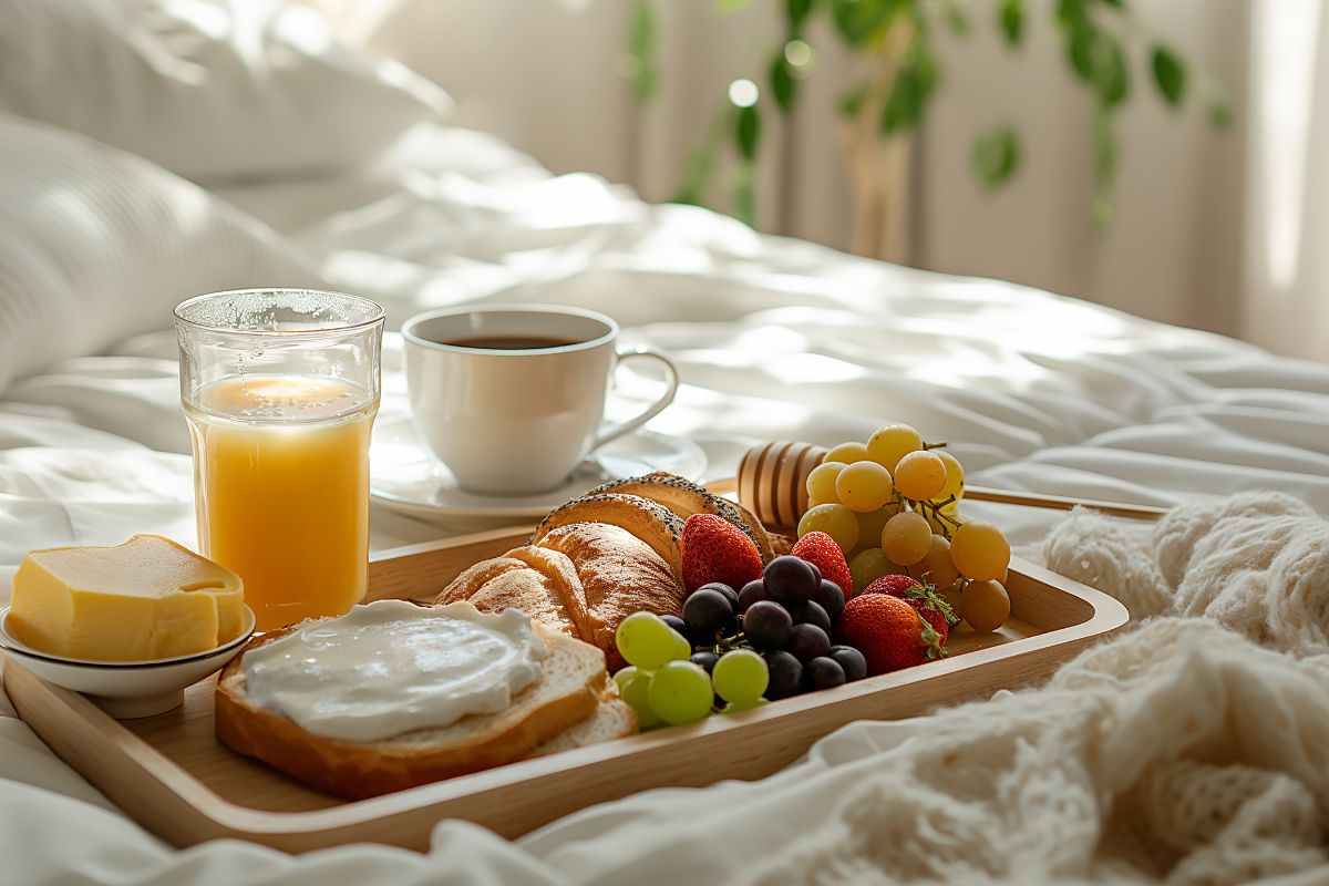 colazione sul letto