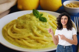 pasta pesto limone donna indica