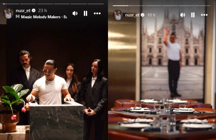 salt bae ristorante milano